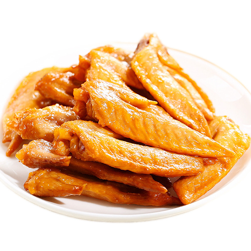 熟食一手卤味熏酱鸡翅东北特产哈尔滨特色开袋鸡肉零食
