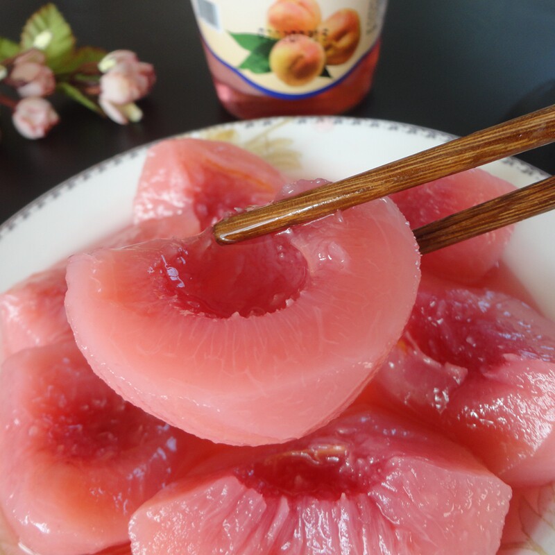 沟大毛桃水果罐头即食零食辽宁丹东特产烘焙甜品水果罐头