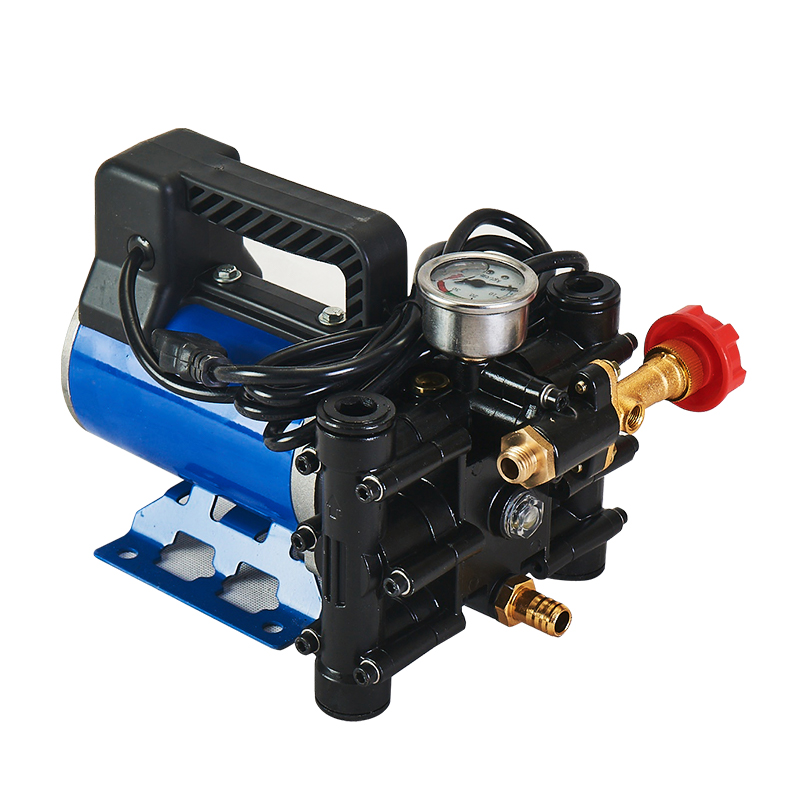 农用电动果树喷雾器手提式打药机12v48v60v220伏高压双缸柱塞药泵