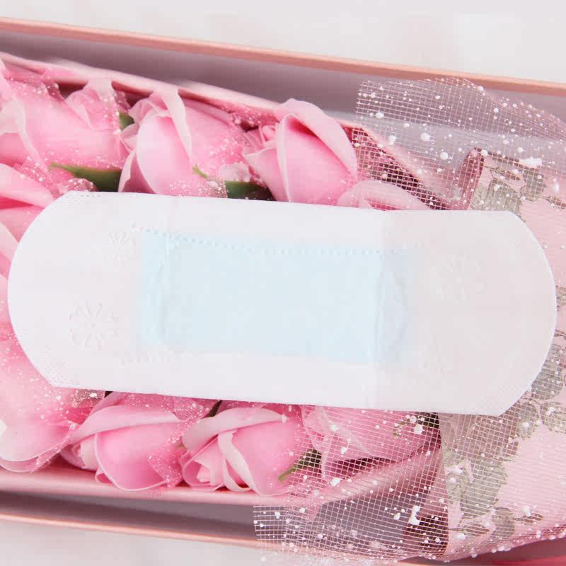 清爽abc护垫纯棉棉棉柔配方22片劲吸清凉163mm护垫