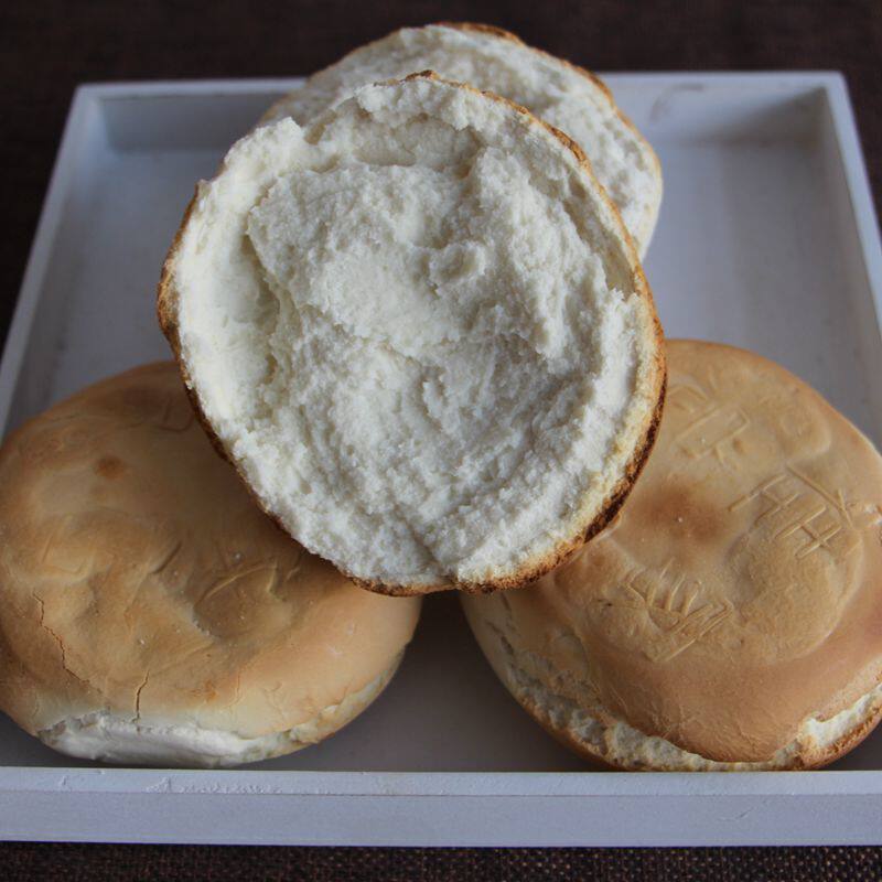 山东杠子饼白面食头即土炉潍坊烧饼火烧北方包点