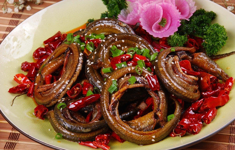 农村野生下单新捉黄盘龙黄鳝香辣川菜下饭饭菜其它