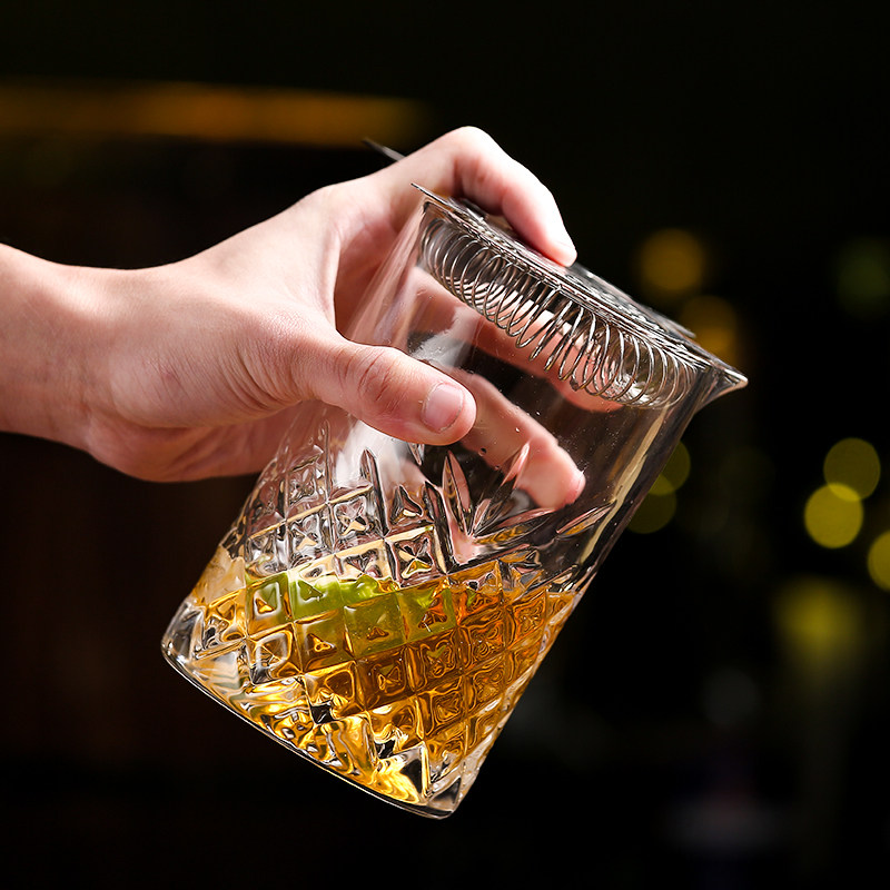 金铭轩铭轩进口libbey无铅水晶玻璃调酒搅拌杯调摇摇杯