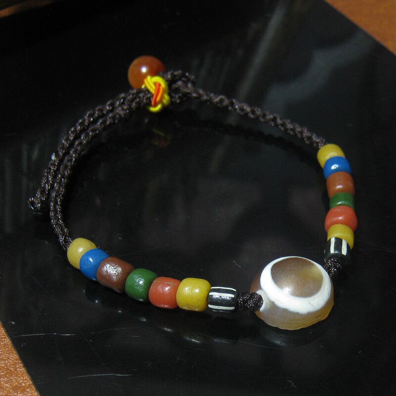 老镶珠配老老包老老珠手串古董文玩古玩古珠西亚手链