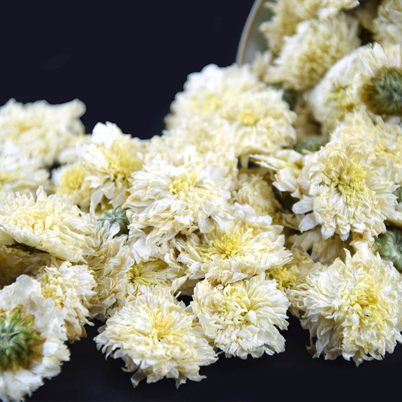 黄山贡菊正宗特罐装优质级不苦贡菊花茶清热去火安徽黄山白菊花茶