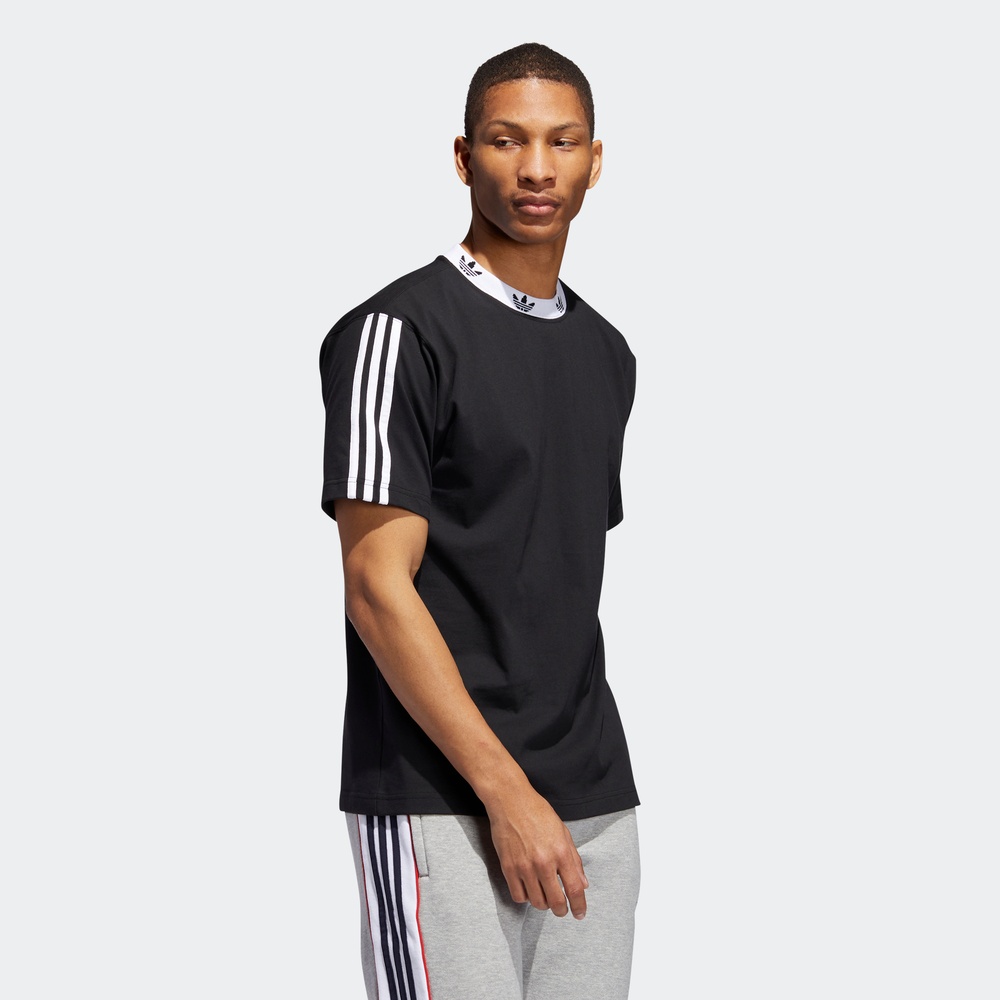 adidas阿迪达斯官网三叶草男装夏季运动宽松短袖t恤ed5612