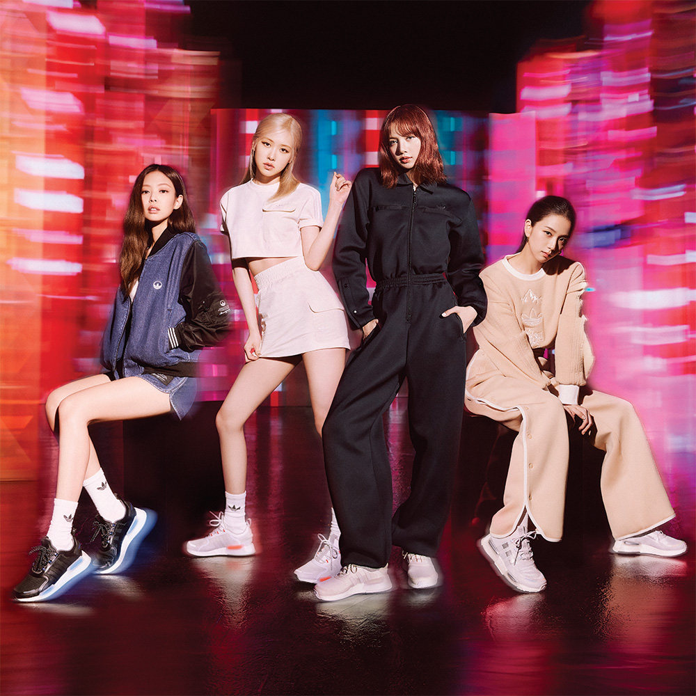 adidas阿迪达斯官方三叶草blackpink同款女装夏季运动背心运动背心