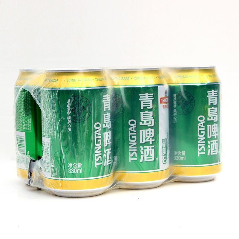 啤酒青岛清爽8度330ml12听散装聚餐正品特价啤酒