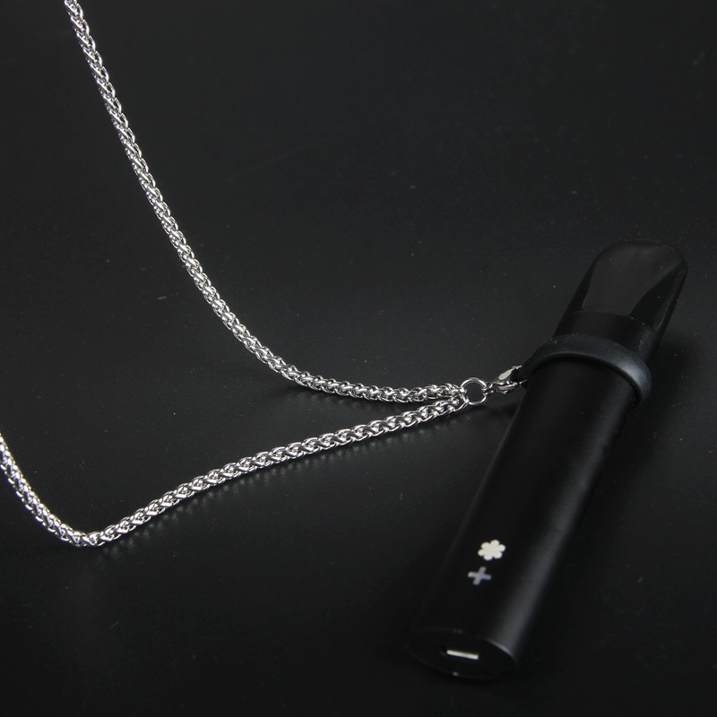 适用snowlite烟杆金属项链挂绳雪加皮套snowplus新款项链