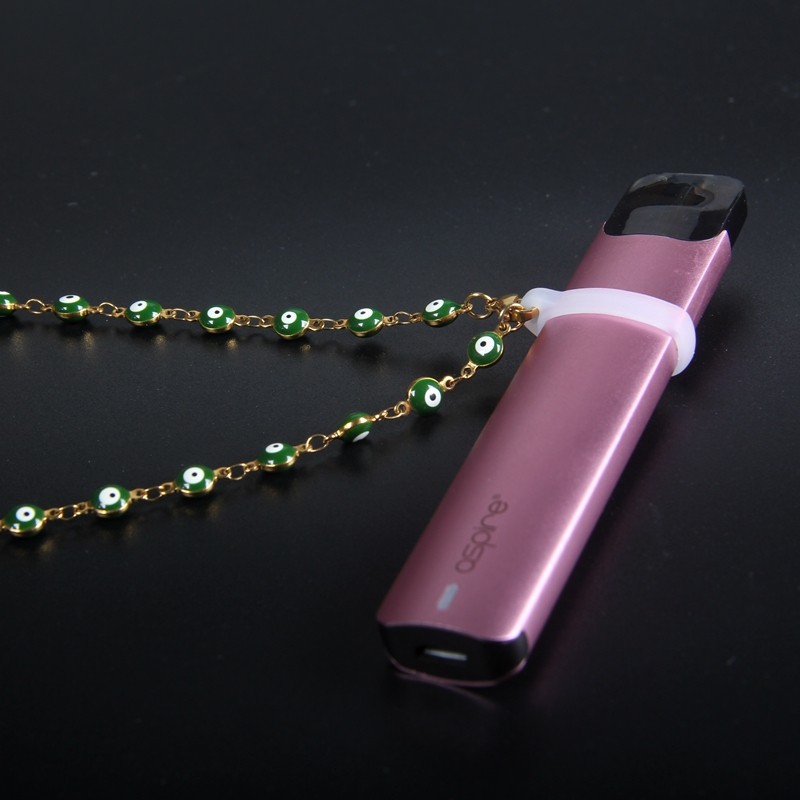 皮套适用aspire灵动烟杆金属项链挂绳宝石链烟项链