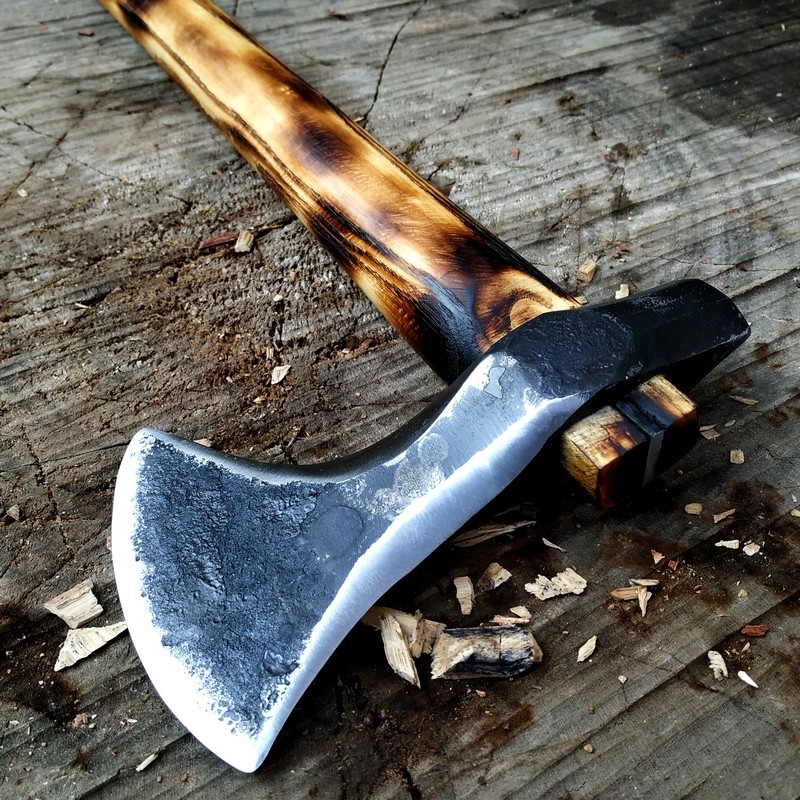 斧头砍树锻打淬火木工斧钢锤斧户外劈柴野营木工斧