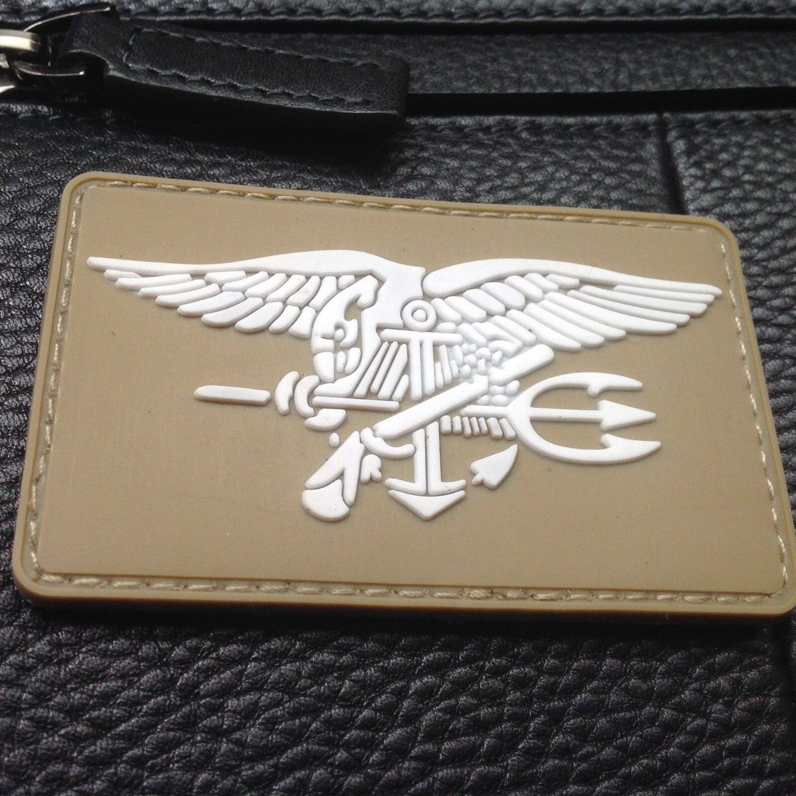 navyseals美国海豹突击队pvc橡胶魔术臂章徽章背包贴章