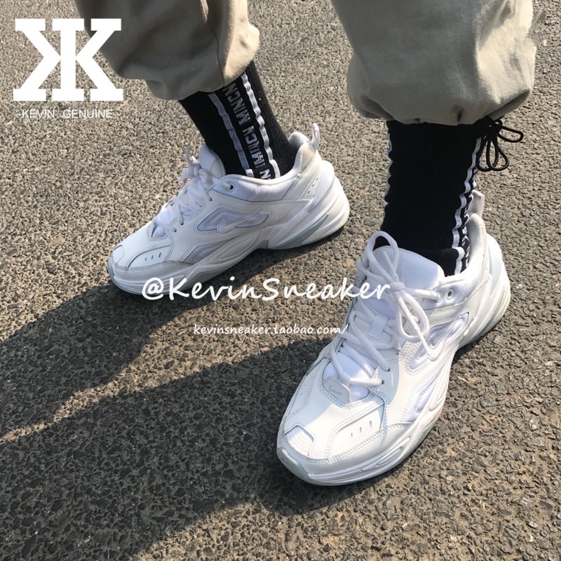 nikem2ktekno耐克男子经典复古纯白老爹鞋av4789101