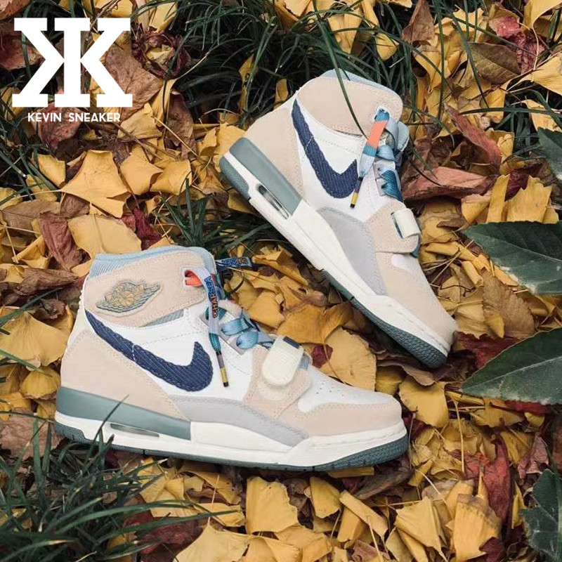 nikeairjordanlegacy高帮复古篮球球鞋米白dq5347141篮球鞋