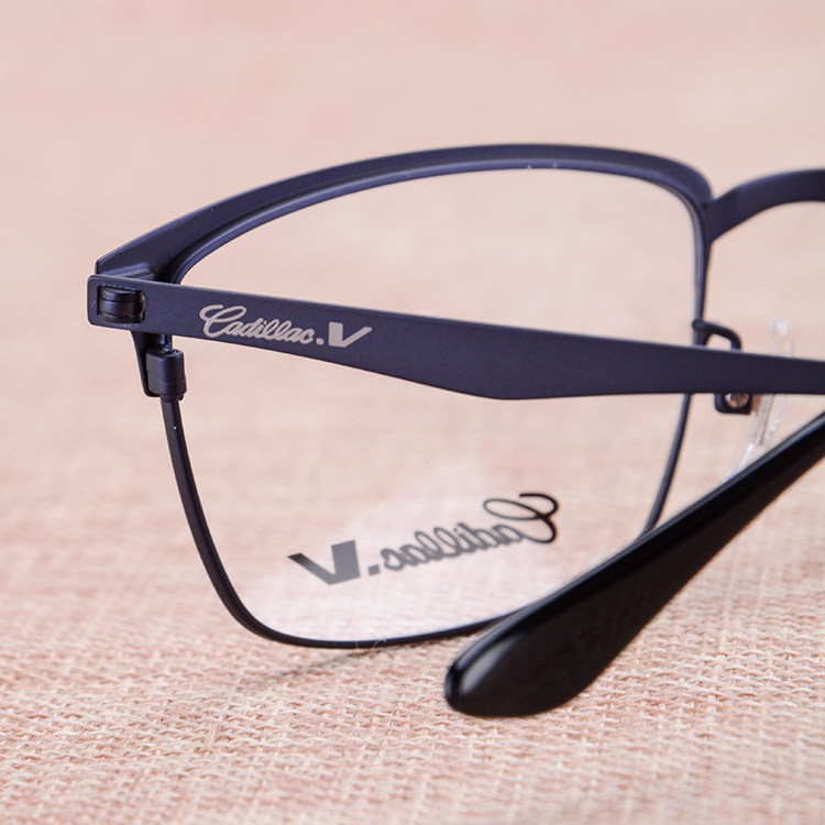 cadillac凯迪拉克男款商务合金近视近视眼眼镜架眉线c2017d眼镜架