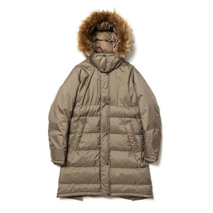 东京黄瓜日本代购nangaauroradown毛领长款羽绒服羽绒服