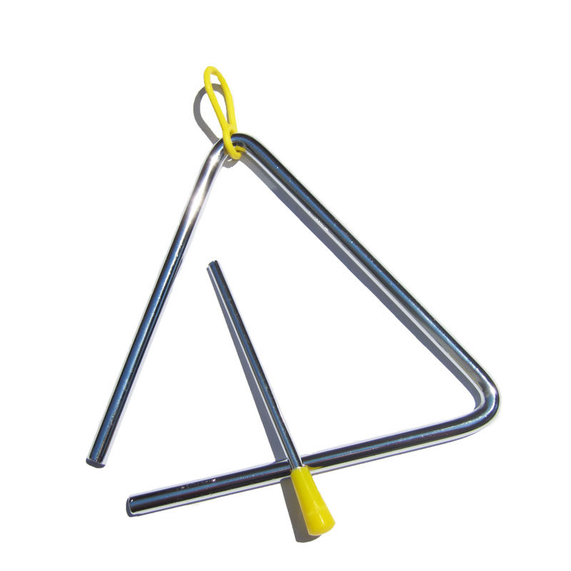 儿童小学生幼儿园专业打击乐器奥尔夫三角加厚三角铁4寸打击乐器