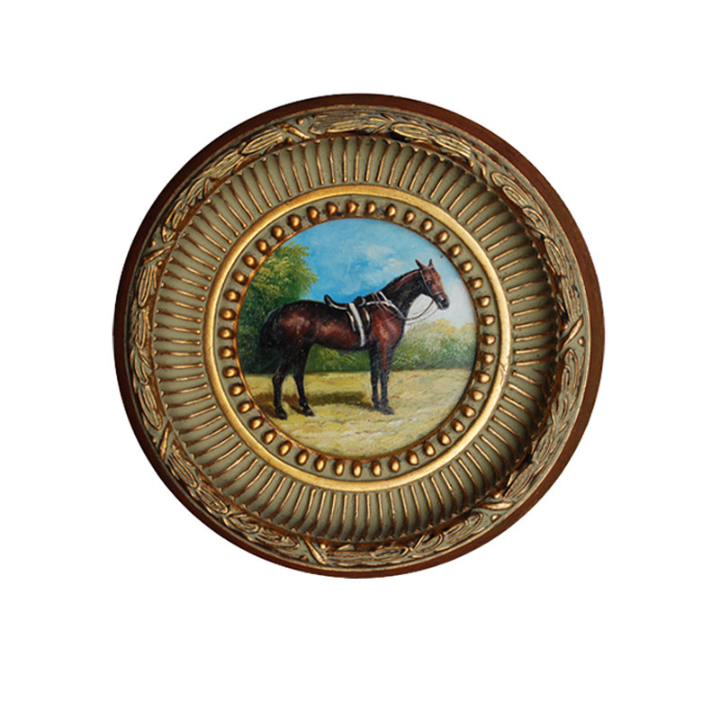 画框欧式古典高档相框椭圆形浴室镜框客厅装饰相框