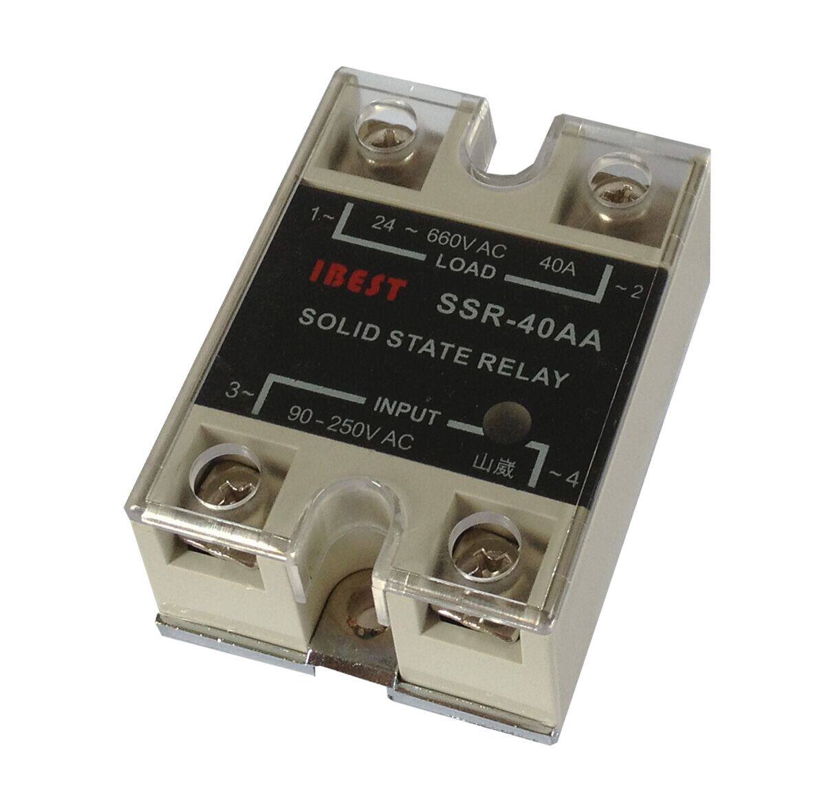 交流单相固态继电器40assr40aa生产厂家继电器