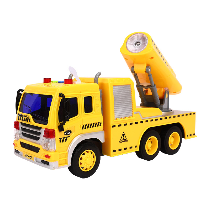 儿童喷雾车玩具车道路洒水车工程车男孩宝宝2021年新款3岁4消防小