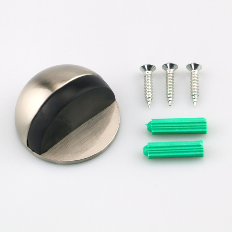 门吸玻璃玻璃门门门橡胶门碰门半圆形门挡器龟顶防撞门挡