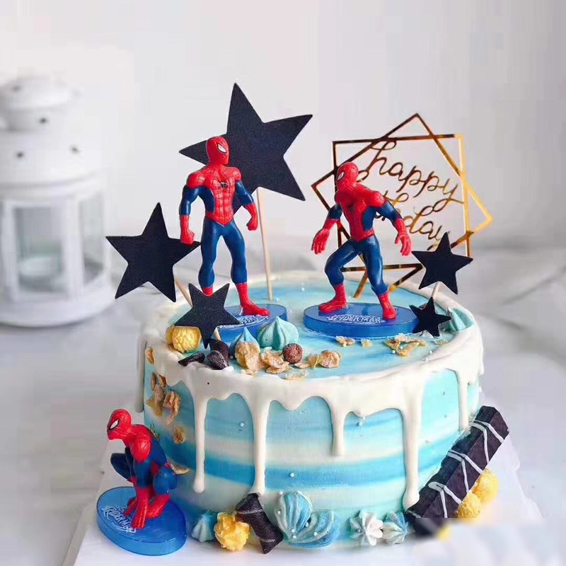 网红男娃娃娃儿童男孩生日蛋糕海底汽车总动员复联成都新鲜生日蛋糕