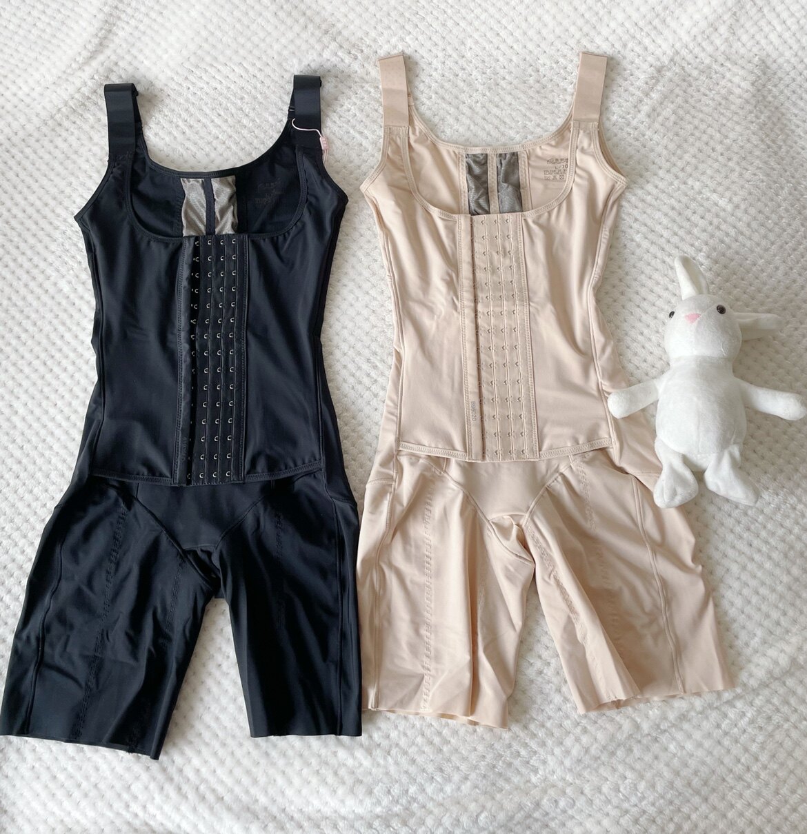 傲雪棋体雕c55030封四排扣收腰收腹提臀塑形形体塑身连体衣