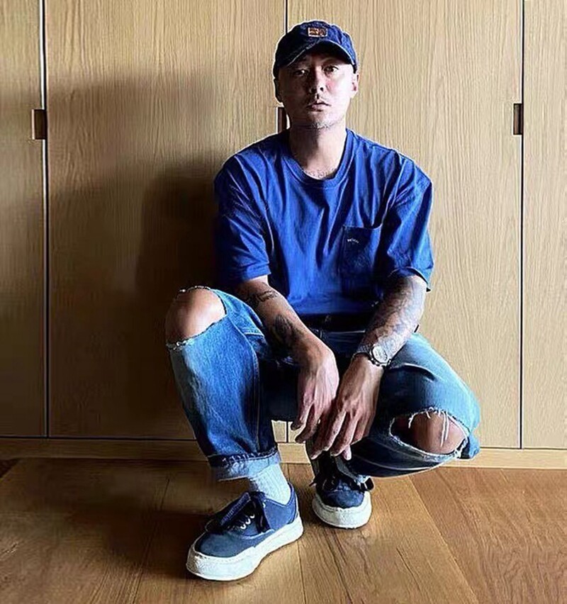 正确mmy余文乐madness联名三原溶解鞋做旧帆布鞋帆布鞋