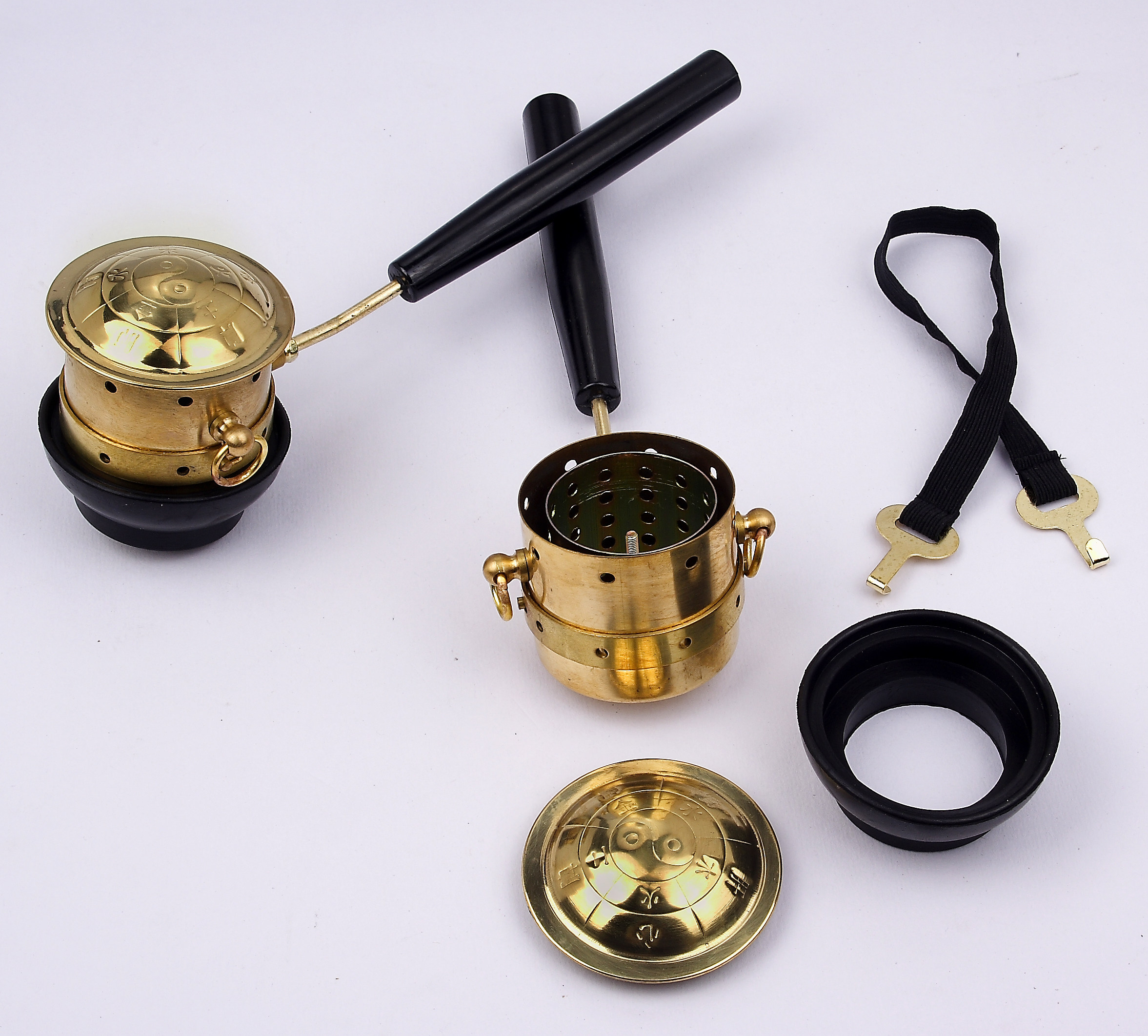 纯铜火龙罐火龙灸艾灸器温灸器医疗艾灸器具 中医自然疗法工具