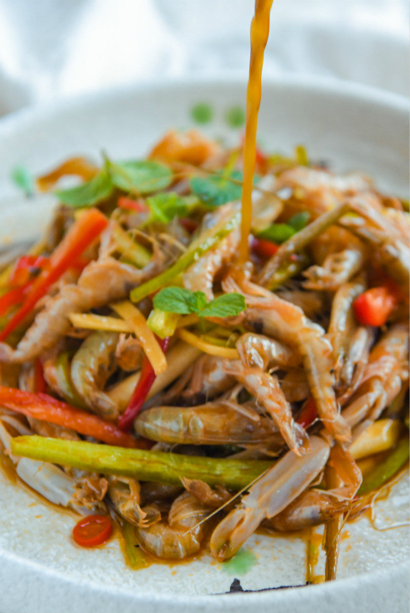 又是一年 赏味私人分享大连海鲜生拌腌制嘎巴虾嘎嘣虾小海虾 店主