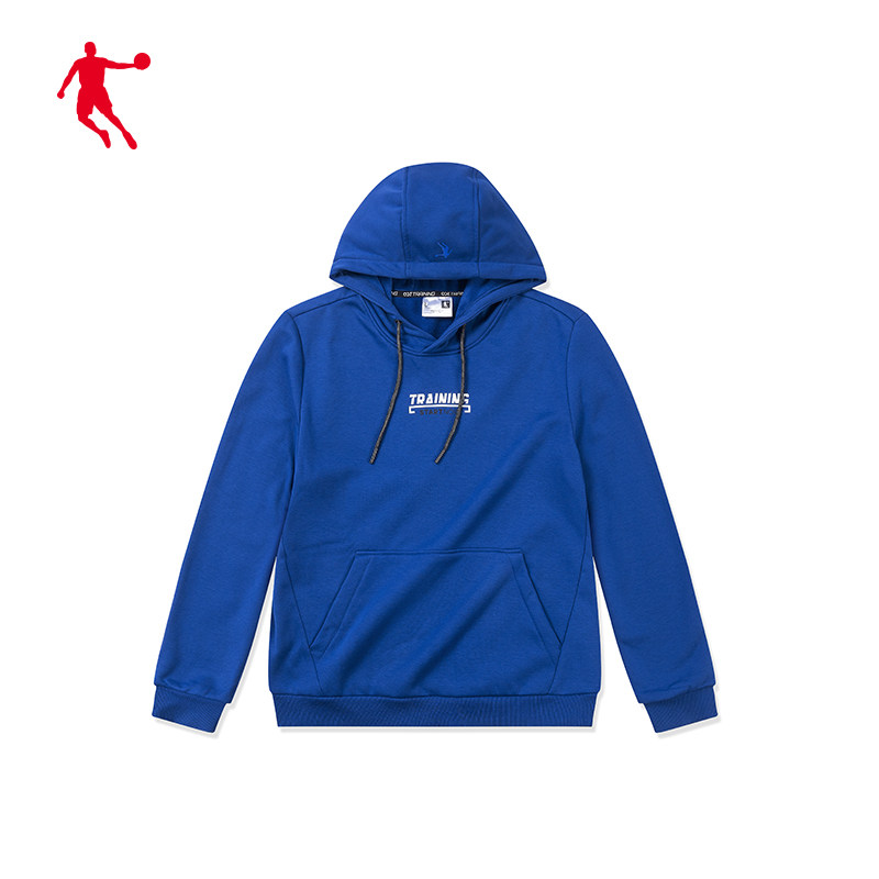 商场同款乔丹针织上衣休闲卫衣保暖加绒运动服运动卫衣