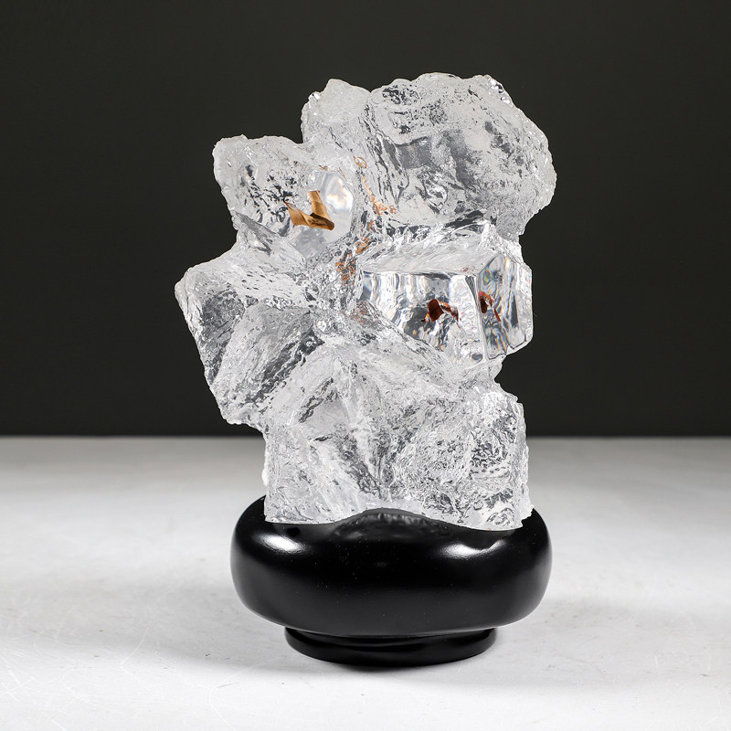 新中式摆件桌面家居铂晶样板房玄关酒店摆件