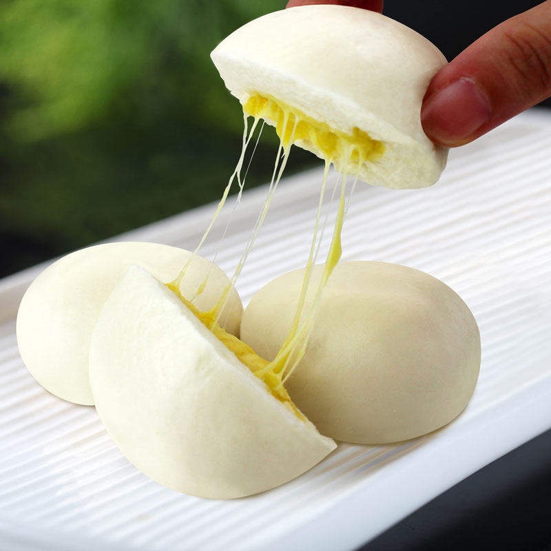 佛宾拔丝芝士榴莲包 广港式早茶点心糕点儿童