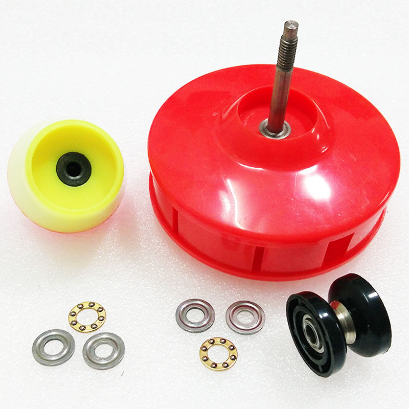 京鸣单头五轴承空竹长杆伸缩杆抖儿童小号扯铃空竹