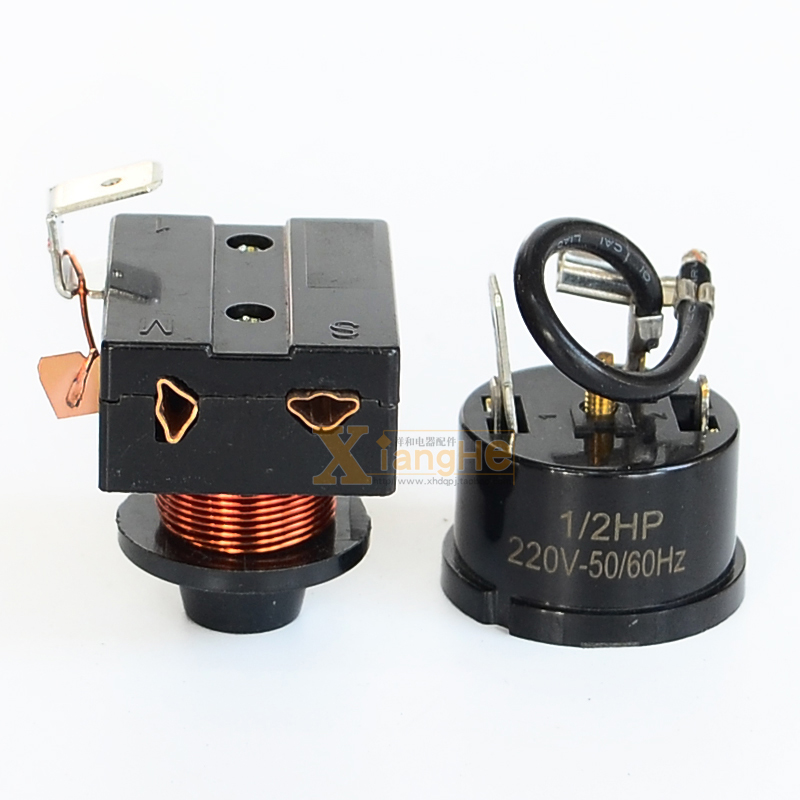 冰箱冰柜压缩机过流过载保护器ptc启动器 重锤启动器制冷维修配件