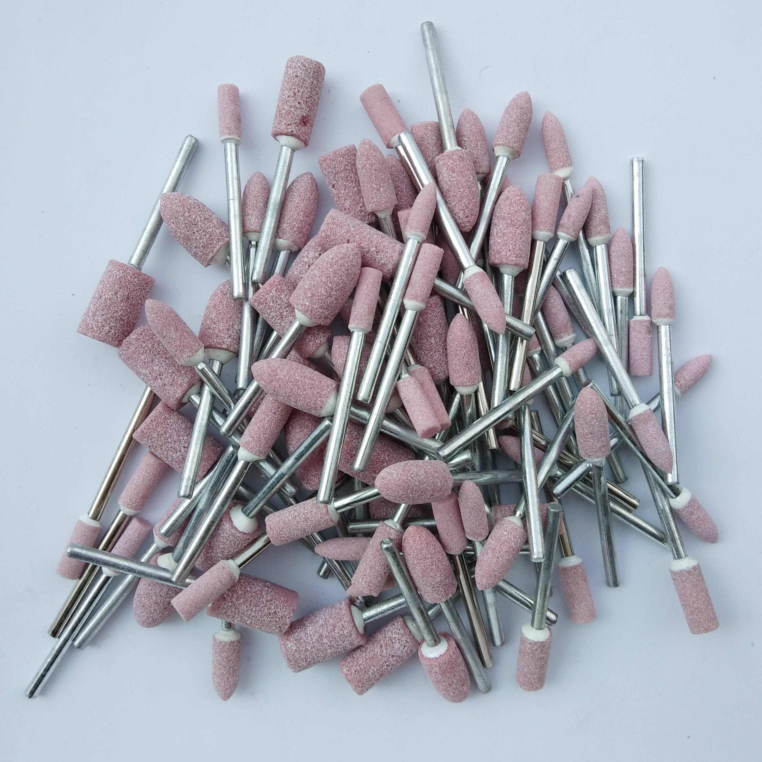 打磨磨头红钢砂轮玉石金属磨具抛光火石气动磨头