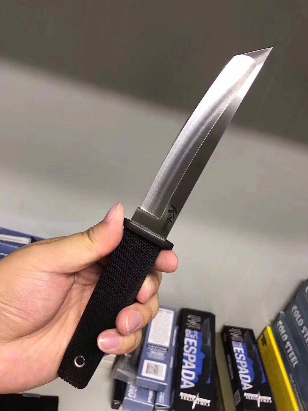 美国水果刀靴刀户外小直刀龙骨头全coldsteel其他户外刀具