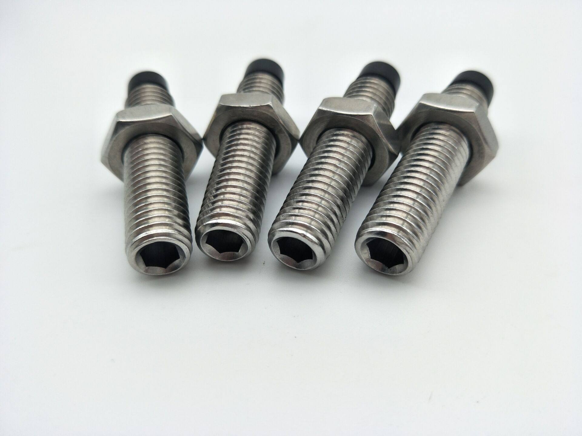 (品质保证)带聚氨酯止动螺栓uss4-10/15/20/25/30/35防撞螺丝