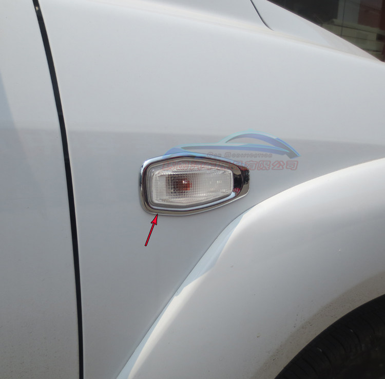 现代途胜索纳塔伊兰特边灯电镀转向灯框狮改装侧灯汽车灯罩框