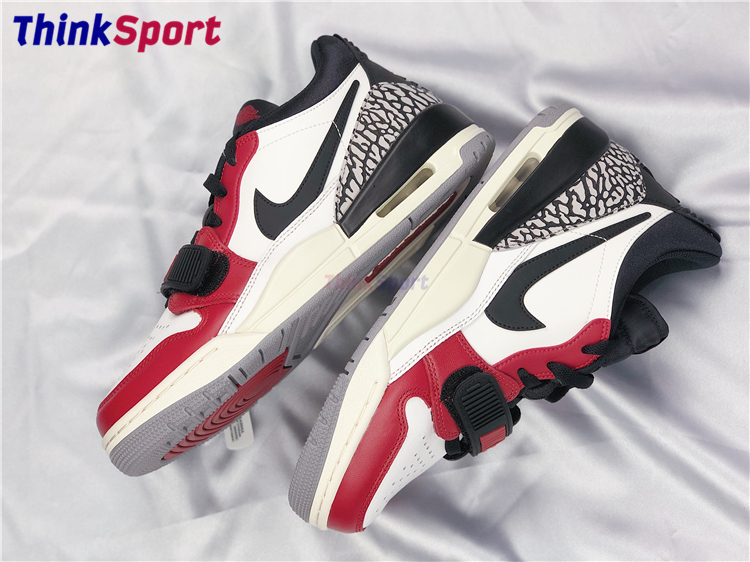 airjordanlegacyaj312low三合一白红芝加哥篮球鞋