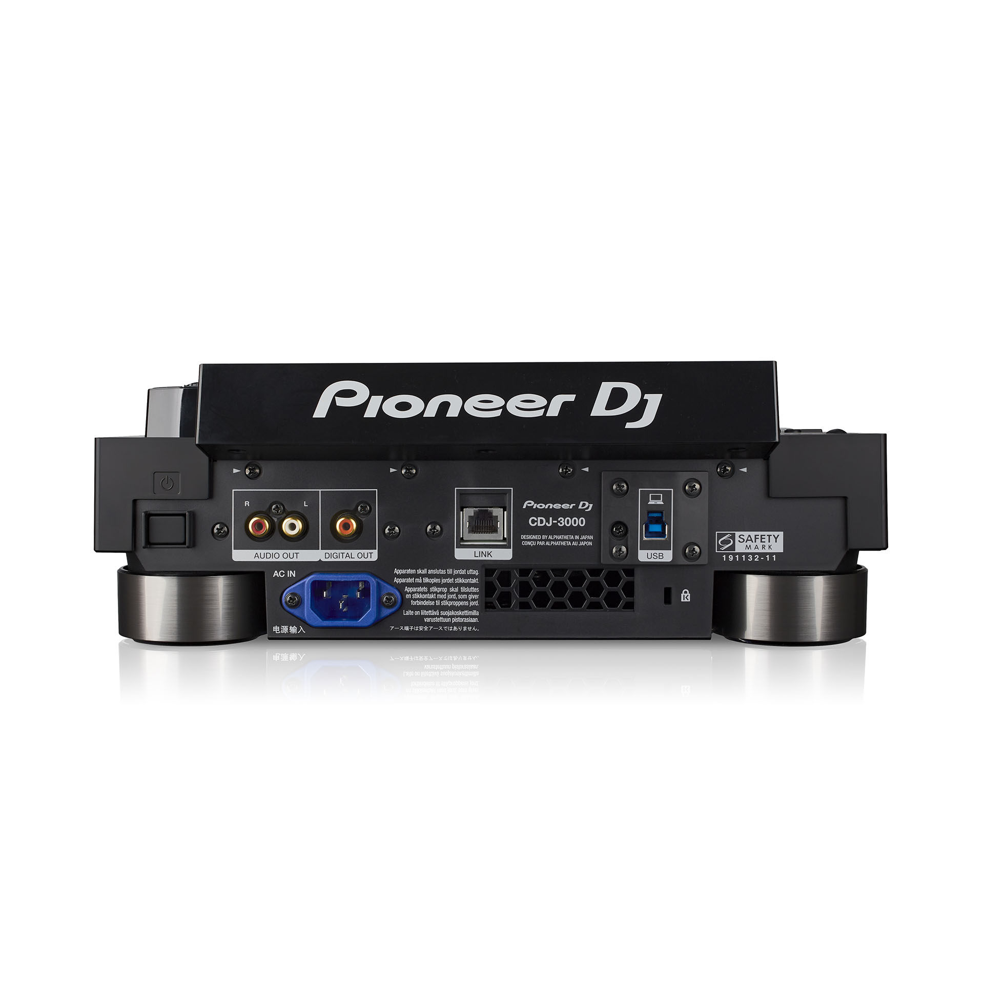 pioneer先锋cdj3000数码碟机sd新旗舰旗舰打碟机