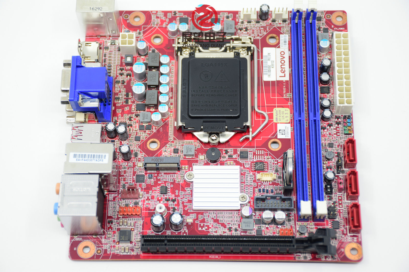 联想h170迷你主板miniitx17cm1151针支持i76700主板