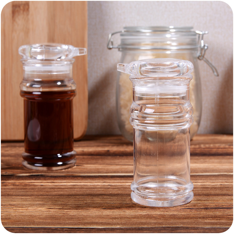 调料时尚单个品罐透明辣椒油壶亚克力调味瓶调味瓶罐