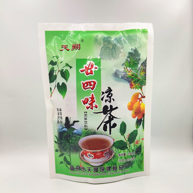 天翔四味凉茶配方二十四广东清凉颗粒冲剂凉茶