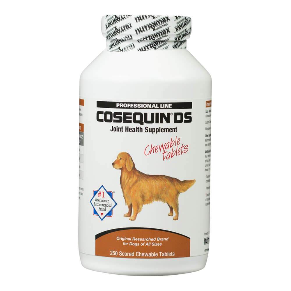 美国直邮cosequin ds狗用软骨素维骨力250粒关节保健