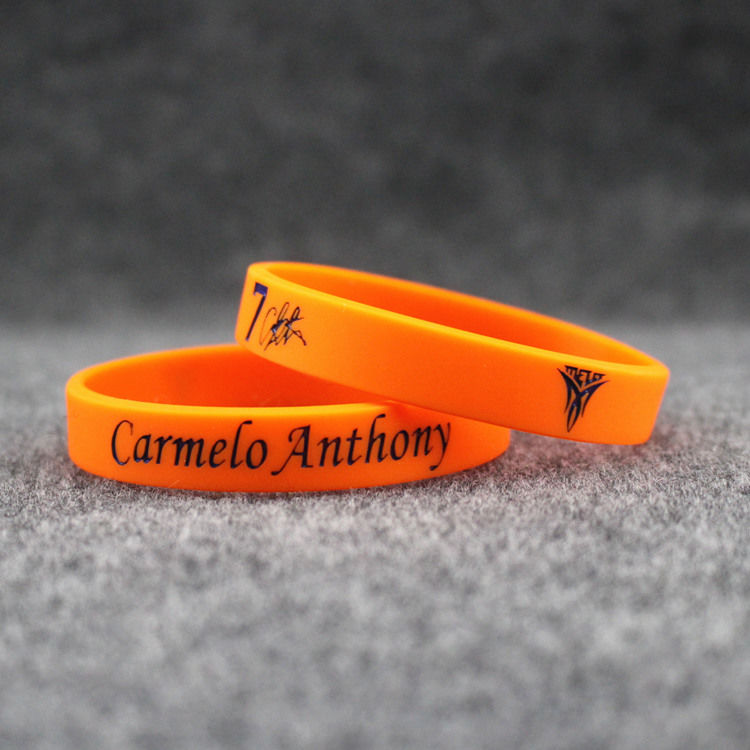 安东尼7号手环夜光篮球手环nba手环男女硅胶运动腕带球星
