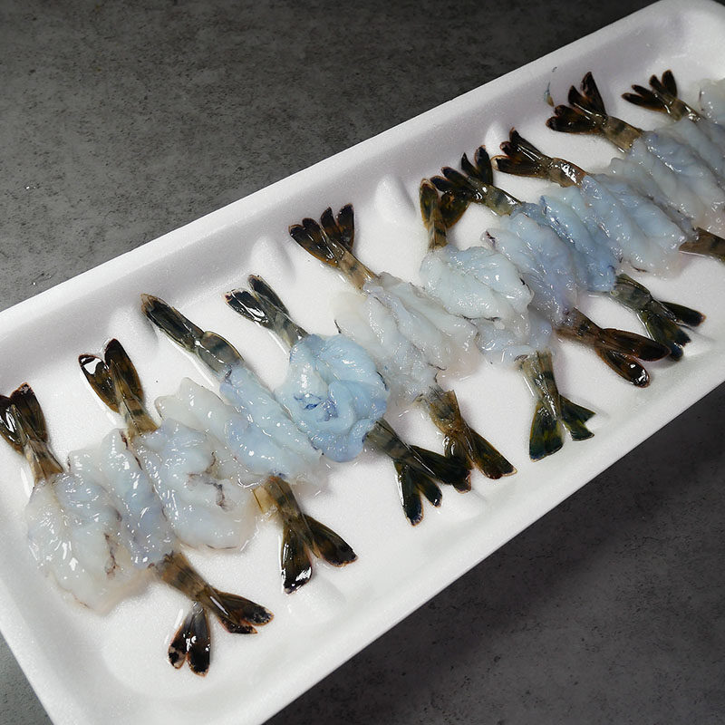 日料寿司刺身用黑虎虾7克20尾冷冻海产品海鲜虾类制品