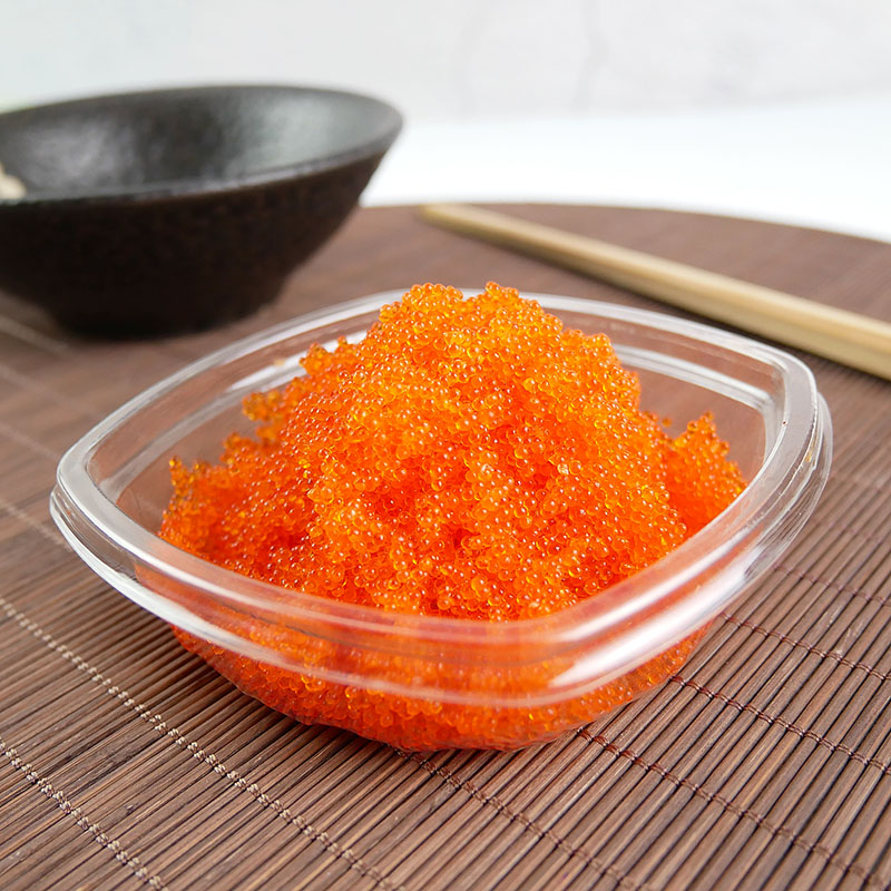 日料寿司材料大荣荣飞鱼子酱红色华昌中粒鱼籽寿司料理