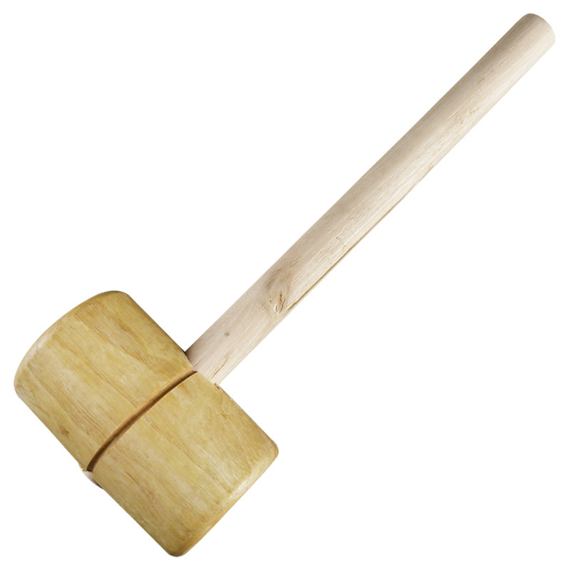 木锤小木木工实木木槌圆头锤子家用手工木头木工锤
