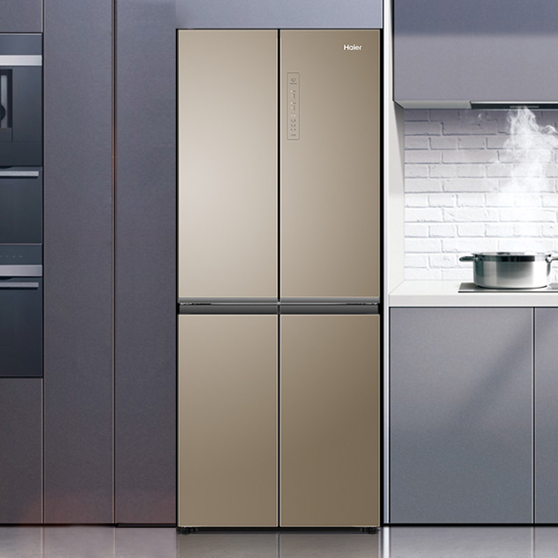 haier/海尔 bcd-403wdpt 十字对开门四门变频风冷家用节能电冰箱